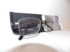Ct0317 T10 Foster Grant Titanium Readers Reading Glasses Metal With Case New