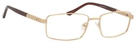 Dj6818-gld-57-prog-bl Dale Earnhardt Jr. Designer Multi-focus Blue Light Glasses 6818 Gold Metal 57mm