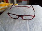 Dark 1.50 Readers Style Connect Glasses Front Prices Reading Red Clic