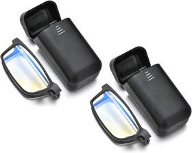 Dbeftli 445040452403 Folding Reading Glasses - Foldable Portable Readers For Men Women With Case