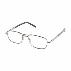 10172102d Dde Icu Eyewear Mens Reader Glasses Silver 1.50