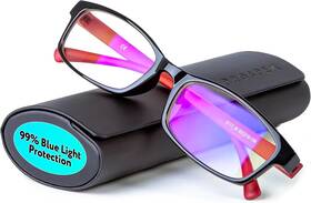 S117 Designs 705353407604 Blue Light Reading Glasses For Men And Women Computer 2.50 With