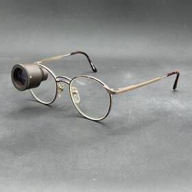 0235-091625-129.98 Designs For Vision Magnification Glasses Gold Og Z87-2 Z94.3 Db 047 Vgc 51-18