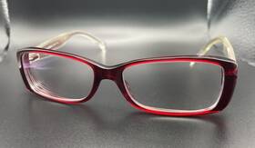 Dg-3142 Dolce And Gabbana Mambo Collection Dg3142 Eyeglasses 550 Transparent Red