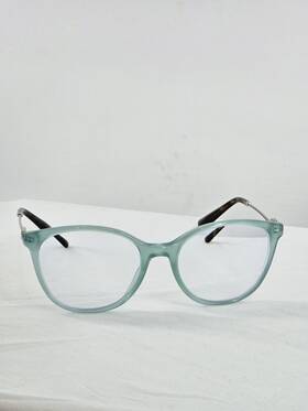 0dg3363 Dolce&gabbana And Reading Glasses Dg 3363 3383 54-18 Teal Silver Frames Reader