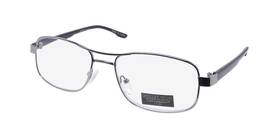 Dtr04 Donald Trump New Readers Mens Rectangular Gunmetal Metal And Plastic 0-0-0