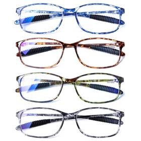B07s1f58sy Doovic Computer Reading Glasses 4 Pack Blue Light Blocking Anti Eyestrai