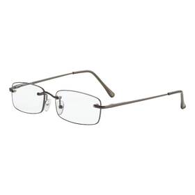 Dr. Dean Edell 078041082781 Beaumont Reading Glasses 1.50 Gunmetal