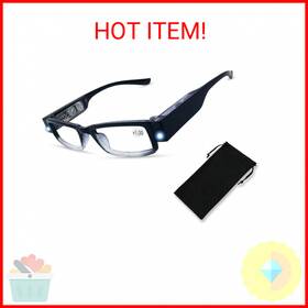 Duanmei 313095475449 Reading Glasses With Light Magnifying Led Magnifier Eyeglasse