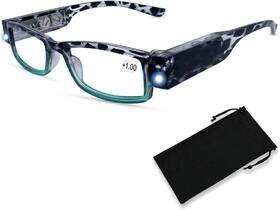 Duanmei 445024680686 Reading Glasses With Light Bright Led Readers Lights Lighte