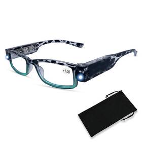 Duanmei 780682922387 Reading Glasses With Light Bright Led Readers Lights Lig