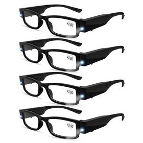 Duanmei 788351068169 Reading Glasses Led Readers With Lights Fashion For Men A