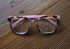 20989 E-specs Nwot - Reading Glasses Blue Light Blocking 1.25 Tortoise Brown / Pink