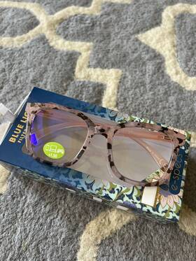E-specs 802807354108 Blue Light Filtering Glasses Readers 1.50 New Authentic