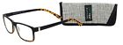 E2201-250-960 Optitek Computer Reading Glasses Black Demi 842894100196