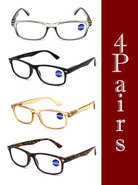 Rb005 Eason Eyewear Spring-hinge Blue Light Readers For Women And Men Lightweight