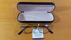 Easy Readers Reading Glasses 1.25 Wire Frame With Black Designer Carrying Case 724328410036