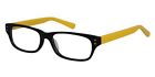 Ebe-bf-aqg1533-black-yellow Eyebuyexpress Mens Womens Reading Glasses Ebe Bifocal Retro Style Acetate