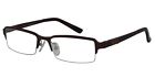 Ebe-bf-b097-brown Eyebuyexpress Mens Womens Reading Glasses Ebe Bifocal Rectangular Brwn Spring