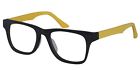 Ebe-bf-c1219-black-yellow Eyebuyexpress Mens Womens Reading Glasses Bifocal Unisex Style Black Yellow