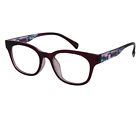 Ebe-bf-ckbtr9053-red6 Eyebuyexpress Mens Womens Reading Glasses Ebe Bifocal Retro Style Red