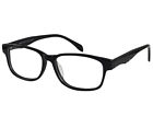 Ebe-c1555-black Eyebuyexpress Mens Womens Reading Glasses Retro Style Full Rim Black