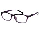 Ebe-ckbtr9122-violet Eyebuyexpress Mens Womens Reading Glasses Unisex Rectangular Violet Acetate Light