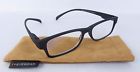 Ecr-jasper-black Thinoptics 2.00 Reading Glasses