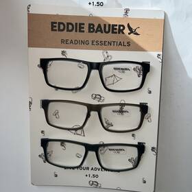 Eddie Bauer 888989499059 Designer Reading Glasses 3 Pack Readers 1.50