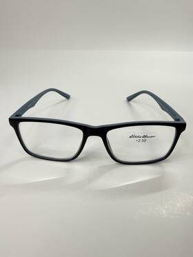 Eb39451 Eddie Bauer Blue Rectangular Reading Glasses 2.50 54-17 139mm Frames