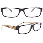 Ehr2033-st Eye Heart Wood Print Design Reading Glasses Spring Hinge Readers