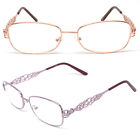 Ehr7341 Eye Heart Woman Metal Frame Clear Lens Reading Vision Glasses