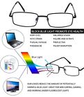 Ehrm1013bb Eye Heart Anti Blue Light Blocking Glasses Cut Metal Square