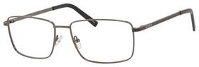 En4161 Enhanced Vision 754317200331 Enhance Eyeglasses Mens Glasses Frame Brown Gunmetal 60mm