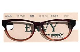 53-18-140 Envy 876230035187 Glasses Womens Eyewear Brown Clear Casual Wear Business Smart New