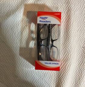 Equate 681131353045 Phoenix Value 2-pack Reading Glasses 3.00