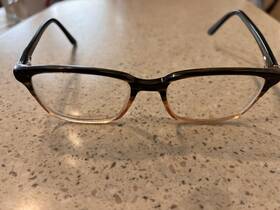 H4811 Ernest Hemingway 754317186758 Unisex Reading Glasses Brown Mist Frames Only