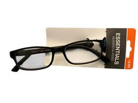 1017952 Essentials 887661312952 Reading Glasses 2.50 Cartman Black W Case