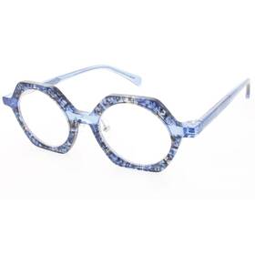 3385 Eyebobs 194943553348 Womens Reading Glasses 1.75 Blue Pattern/blue Crystal Paradox 59