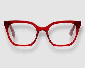 51-19-145 Eyebobs 194943679192 Womens Red Overlook 1.00 Reading Glasses