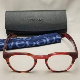 2164-04 Eyebobs Total Wit Reading Glasses 2.50 Unisex 46mm With Case And Cloth