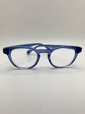 2601-10 Eyebobs Eyeglasses Eye Bobs Reading Glasses Clearly Blue Frame