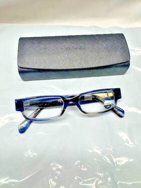 3402-10 Eyebobs Reading Eyeglasses Inch Flimflam 2.25 50-18 Blue-3402-10