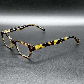 4300-121023-64 Eyebobs Paige Turner 2412 2.00 Readers Tort Flex Hand Made Used