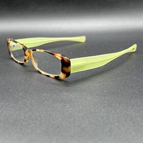 5957-042624-22 Eyebobs Eye Bobs Co-conspirator 2136 1.50 Reading Glasses Tort Flex Damaged Lenses Used