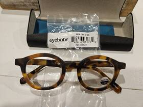 Eyebobs 842446031732 - Tv Party Premium Reading Glasses Men Women Round Frame 2.00