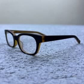 2226 Eyebobs 842754102889 Over Served Oval Full Rim Designer 2-tone Black Frames 1.25 Read