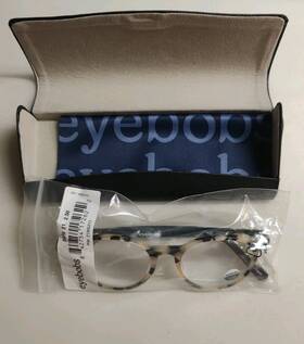 2419 Eyebobs 842754172622 Premium Reading Glasses Unisex 2.5x Round Frame For Average Faces