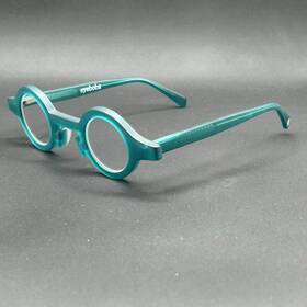 8487-122224-54.95 Eyebobs Wackadoodle 3393 Readers Aqua Frost 34-34 Used Magnification Unknown