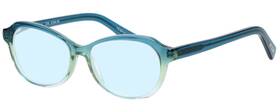 Eyebobs-cpa-2738-59-prog-bl Eyebobs Cpa 2738-59 Multi-focus Blue Light Glasses Green Crystal Fade 51 Mm